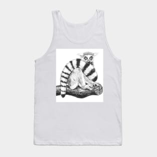 Lemur drawing Tank Top